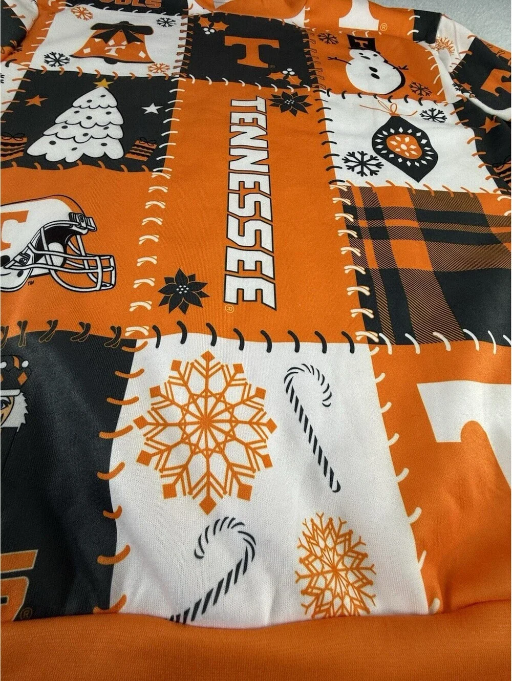 Tennessee Volunteers Vols Graphic Logo Pullover Crewneck Sweatshirt Men’s L